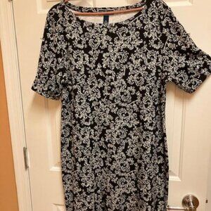 Karen Scott paisley dress